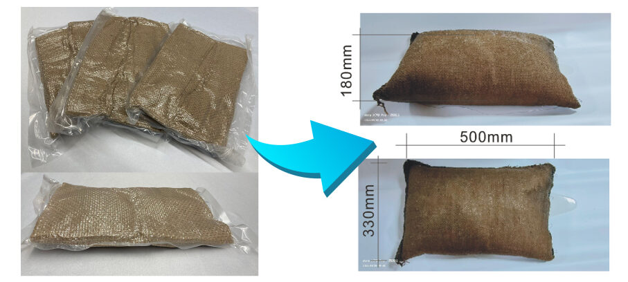 高吸水土のう | 日本エフ・ディー・シー株式会社